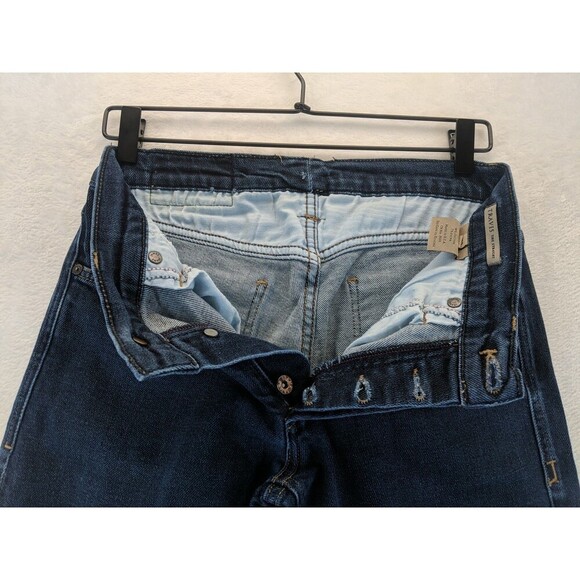 Dry Aged & Cured James Jeans Dark Wash TRAVIS THE STRAIGHT Button Fly Made in US - Picture 5 of 14